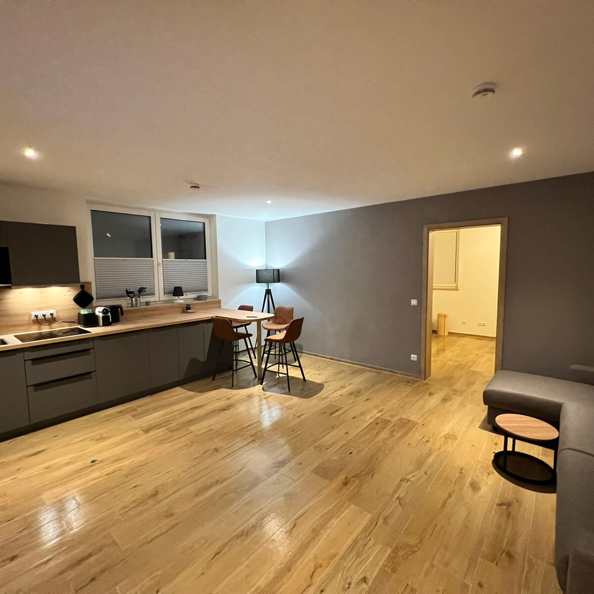 Apartmenthaus-Dorfen-Apartment-1-Souterrainwohnung-Küche