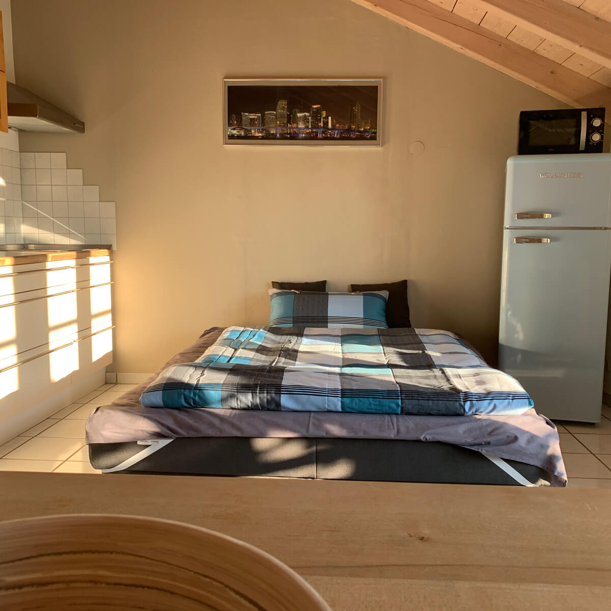 Ferienwohnung-Assling-Couch-mit-Schlaffunktion